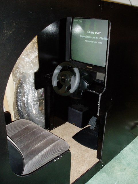 Adamdawes Com Retro Gaming Driving Cabinet
