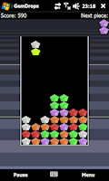 GemDrops running on a WVGA device in Windows Mobile 6.1